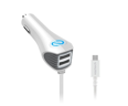 Töltő Autó USB Naztech N420 2.4A + 2x1.2A univerzális Apple Samsung Nokia Sony Samsung Nokia Sony 