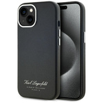 Etui Karl Lagerfeld hotel RSG do iPhone 15 czarny