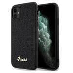 Etui Guess GUHCN61PMSDGSK iPhone 11 / Xr 6.1" czarny/black hardcase Disco Metal Script Case