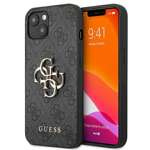 Case Guess GUHCP13M4GMGGR iPhone 13 6.1" grey/grey hardcase 4G Big Metal Logo CASE