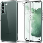 Telefontok SPIGEN Ultra Hybrid Samsung Galaxy S22 kristálytiszta Clear Case