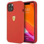 Cover Ferrari FESSIHCP13SRE iPhone 13 mini 5.4" rosso/rosso hardcase Silicone