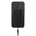 Custodia Uniq Heldro per iPhone 12 Pro Max 6.7&quot; nera / nera mezzanotte Antimicrobica
