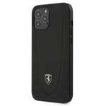 Cover FERRARI Apple iPhone 12 Pro Max 6.7 Off Track Perforato FEOGOHCP12LBK Nero Hardcase