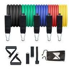 Wozinsky Set di 5 bande di fitness Expander per esercizi + accessori (WRTS5-01)