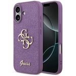 Etui Guess Fixed Glitter Big 4G do       iPhone 17 liliowy