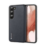 Custodia Dux Ducis Fino Cover per Samsung Galaxy S23+ con cornice in silicone nera