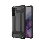 Hybrid Armor Case Cover robusta e resistente per Samsung Galaxy S21 + 5G (S21 Plus 5G) nero