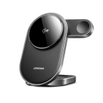 Ładowarka indukcyjna Joyroom JR-W17 Qi 3w1 bezprzewodowa - czarna