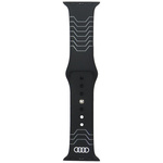Pasek Audi Geometric Pattern Silicone Watch Strap do Apple Watch 40/41/42mm czarny