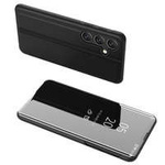 Custodia Clear View per Samsung Galaxy A54 5G flip cover nera