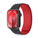 Pasek Tech-protect Iconband Magnetic Apple Watch 4 / 5 / 6 / 7 / 8 / 9 / Se / Ultra 1 / 2 (42 / 44 / 45 / 49 Mm) Black/red