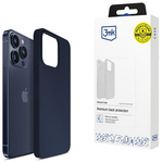 ETUI 3MK Silicone Case iPhone 16 Pro Max Granatowy/Dark Navy