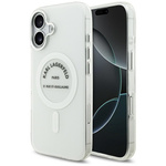 Etui Karl Lagerfeld IML Karl RSG Logo    MagSafe do iPhone 17 przezroczysty