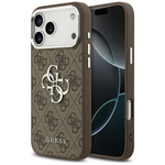 Etui Guess 4G Big 4G Classic Logo do     iPhone 17 Pro Max brązowy srebrny