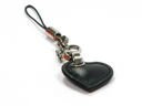 Elegante bella tag cuore per Smartphoneu pelle nera Dyberg-Kern 