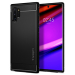 Cover SPIGEN Samsung Galaxy Note 10 Plus Rugged Armor Custodia nera nera