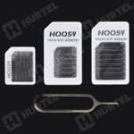 Set adattatore Noosy per schede SIM + chiave bianca