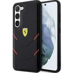 Cover Ferrari FEHCS23MPBAK S23 Plus S916 nero/nerocase Linee di timbro a caldo