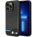 Cover BMW BMHMP14L22NBCK iPhone 14 Pro 6,1" nero/nero Carbonio MagSafe