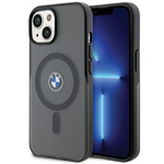 Cover BMW BMHMP15SDSLK iPhone 15 6,1" nero/nero durocase IML Signature MagSafe Case