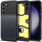 Cover Spigen Slim Armor Galaxy S23 Plus in metallo ardesia Case