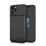 Cover TECH-PROTECT Powercase 4800MAH iPhone 12/12 Pro Black Case