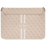 Guess Sleeve GUCS14P4RPSP 14" rosa/ rosa 4G Stampato a righe