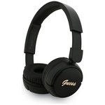 Słuchawki nauszne Guess Bluetooth 5.3    Metal Logo Script czarny