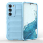 Custodia Magic Shield per Samsung Galaxy S23+ cover corazzata flessibile azzurra