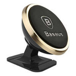 Supporto da auto magnetico Baseus 360º per cabina di pilotaggio (edizione Overseas) - oro