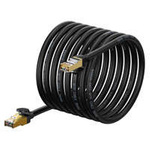 Cavo di rete RJ45 ad alta velocità Baseus Speed Seven 10Gbps 10m Nero (WKJS010701)