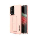 Wozinsky Kickstand Case Cover in silicone per Samsung Galaxy S21 Ultra 5G rosa