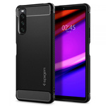 Spigen Rugged Armor SONY XPERIA 10 IV Cover MATTE Cover NERO