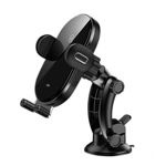 USAMS Supporto induttivo 15W Auto Glass/Dashboard Nero