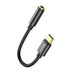 Adattatore per cuffie Baseus L54 da USB-C a jack audio da 3,5 mm DAC 24 bit 48 KHz nero (CATL54-01)