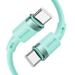 Cavo Joyroom USB tipo C - USB tipo C PD 60 W 1,2 m verde (S-1230N9)