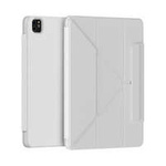 Baseus Safattach Custodia tipo Y per iPad Pro 12.9 "2018/2020/2021 cover con supporto bianco (ARCX010102)
