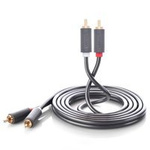 Cavo Ugreen Cavo audio video stereo 2 RCA 2x Cinch 5m grigio (10520)