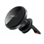 Supporto da auto magnetico Choetech T204-F con ricarica wireless da 15W - nero
