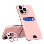 Custodia in pelle per Samsung Galaxy S23+ custodia a portafoglio con supporto rosa
