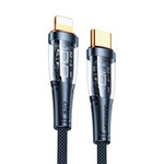 Cavo di ricarica rapida Joyroom con interruttore intelligente USB-C - Lightning 20W 1.2m nero (S-CL020A3)