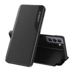 Custodia in ecopelle View Case elegante custodia con flip cover e funzione stand per Samsung Galaxy S22 + (S22 Plus) nera