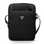 GUESS Tablet 10 Nylon Triangle Logo Bag GUTB10NTMLBK Nero