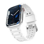 Cinturino Cinturino a tripla protezione per Apple Watch SE, 8, 7, 6, 5, 4, 3, 2, 1 (41, 40, 38 mm) cinturino bianco