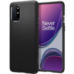Cover SPIGEN Custodia Liquid Air Oneplus 8T nero opaco