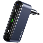 USAMS Adapter audio Bluetooth 5.0 - jack3.5mm szary/grey SJ519JSQ01 (US-SJ519)