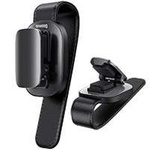 Baseus clip supporto auto per occhiali per occhiali nero (ACYJN-B01)