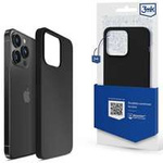 3mk Silicone Case iPhone 14 Pro 6.1" nero/nero