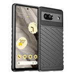 Custodia Thunder Case per custodia per armatura in silicone Google Pixel 7a nera